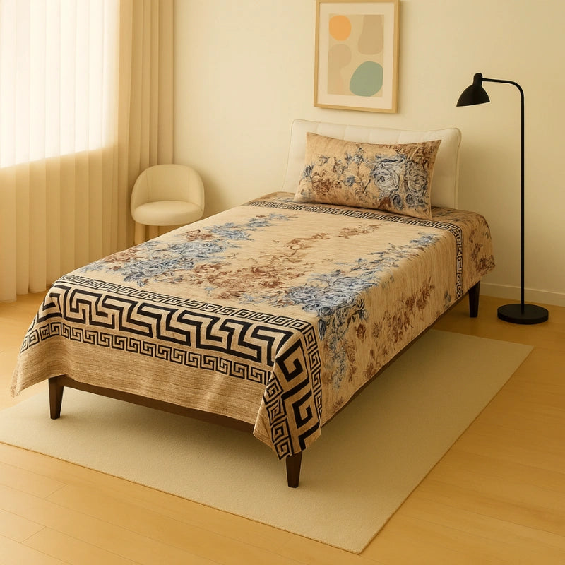 MOCHA SINGLE BEDSHEET SET