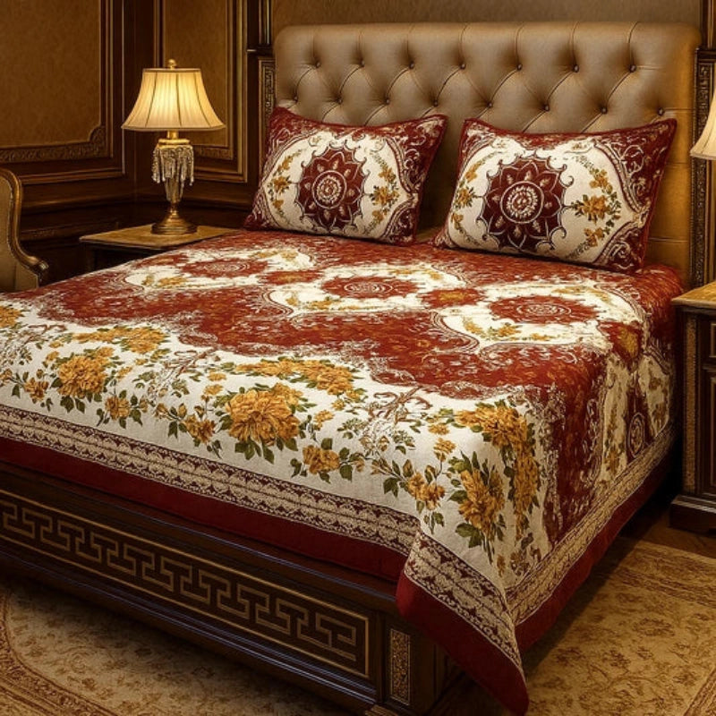 RUDRA BEDSHEET SET - 3 PCS