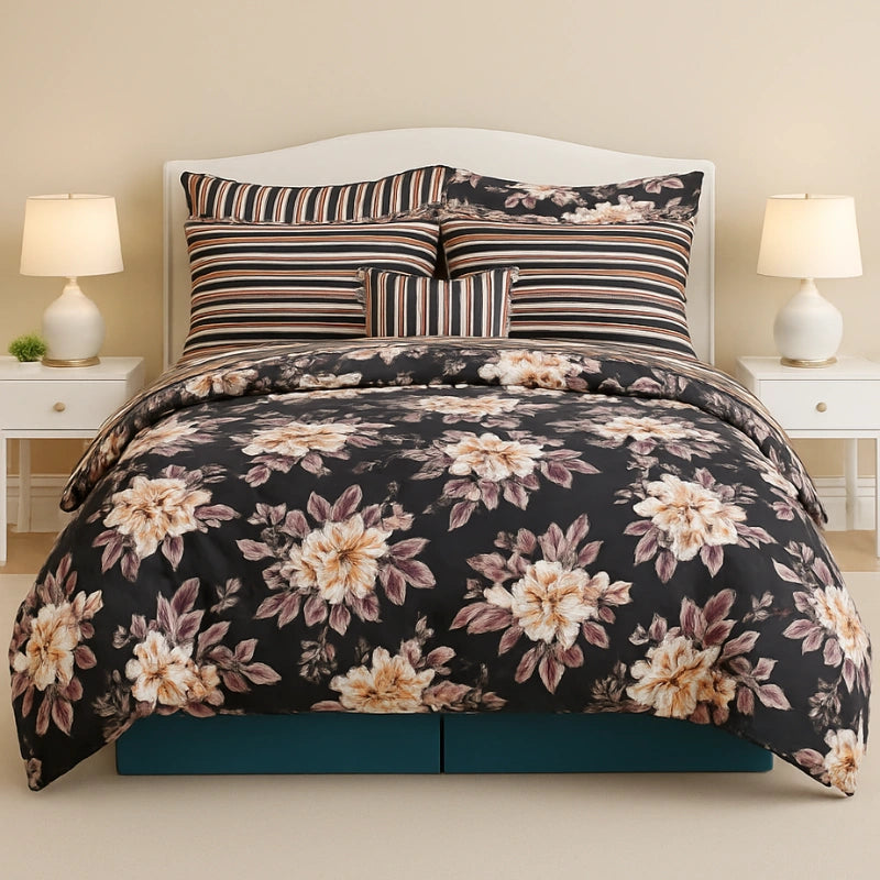 OBSIDIAN COMFORTER SET- 7 PCS