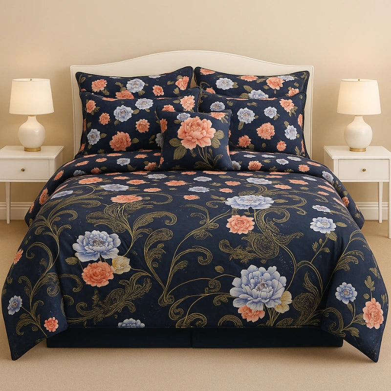 LAGOON COMFORTER SET- 7 PCS