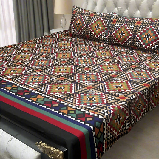 TENTURA BEDSHEET SET - 3 PCS (PREMIUM)