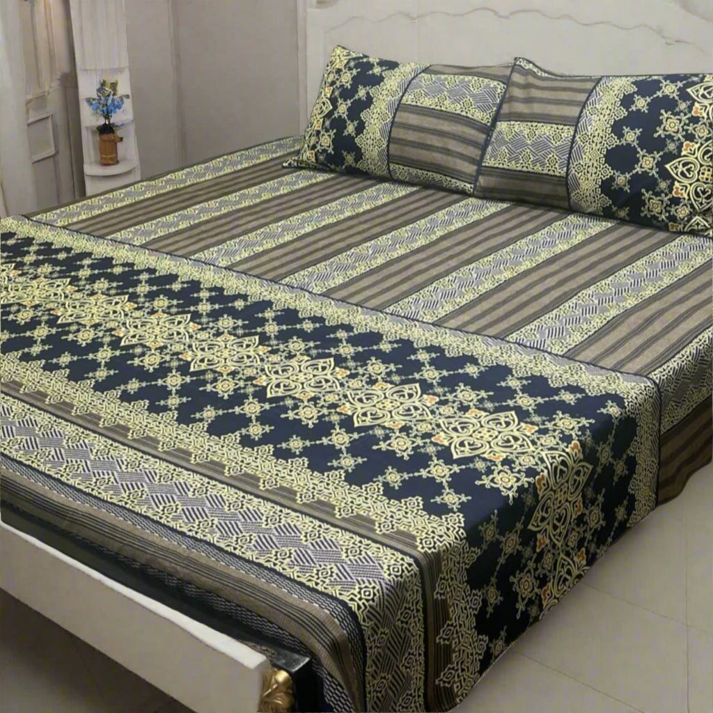 AURABLUE BEDSHEET SET - 3 PCS