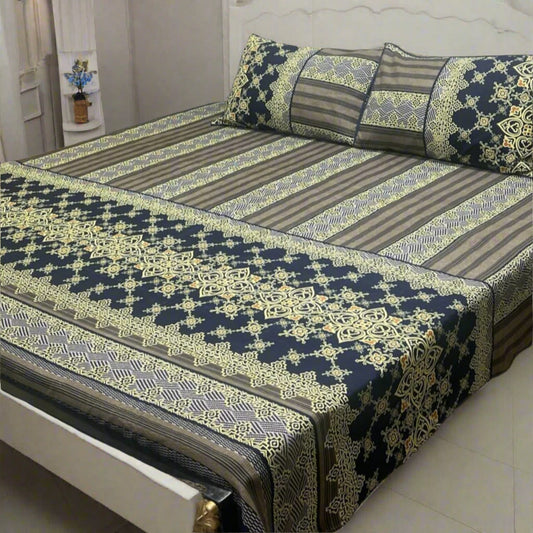 AURABLUE BEDSHEET SET - 3 PCS