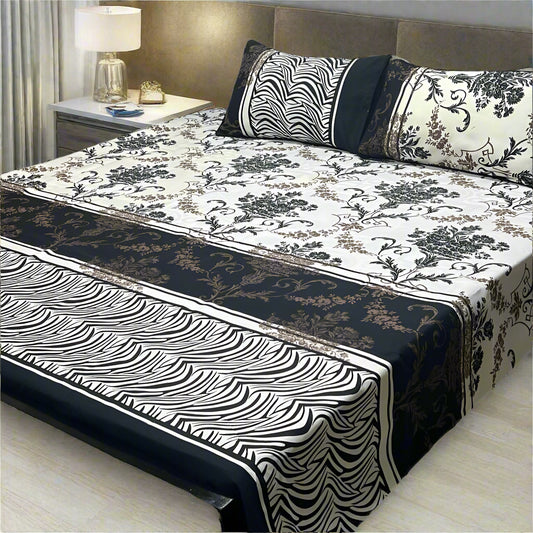 WHITERA BEDSHEET SET - 3 PCS