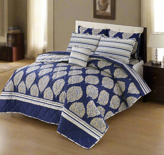 OCEANIX COMFORTER SET- 7 PCS