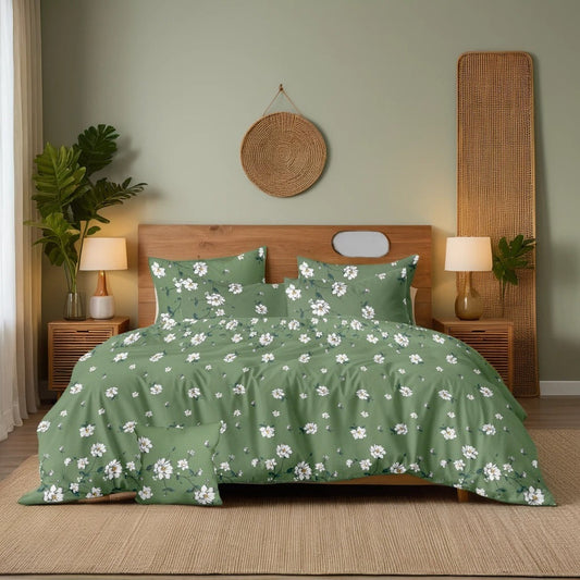 EVERGREEN COMFORTER SET- 7 PCS