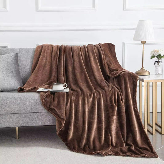 Fleece Blanket Brown