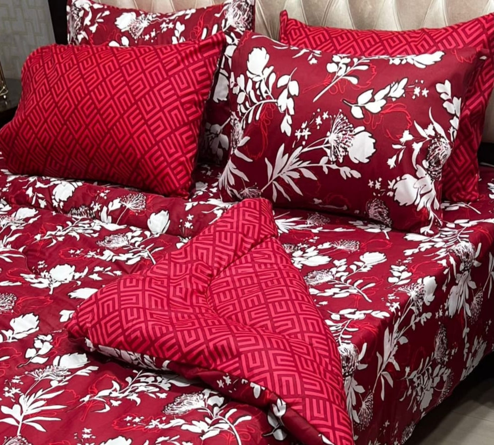 ROSEBUD RAZAI SET 6 PCs (Heavy Filling)