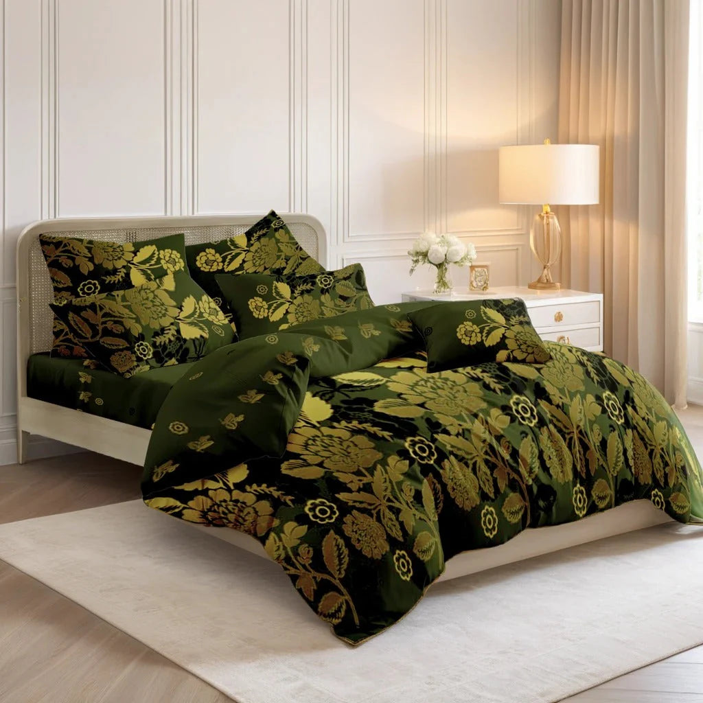 CAMOUFLAGE COMFORTER SET- 7 PCS