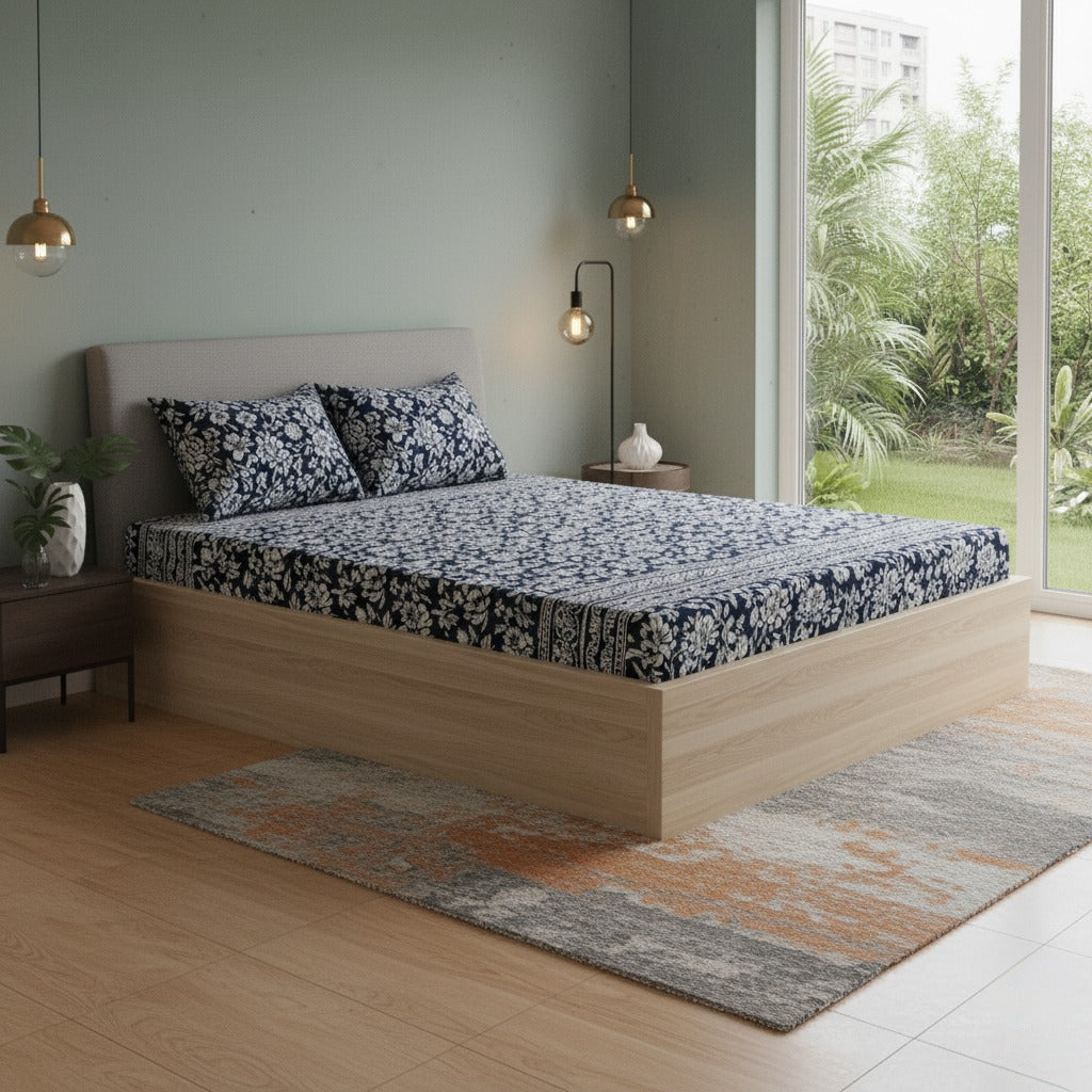 BLUEMIST BEDSHEET SET - 3 PCS