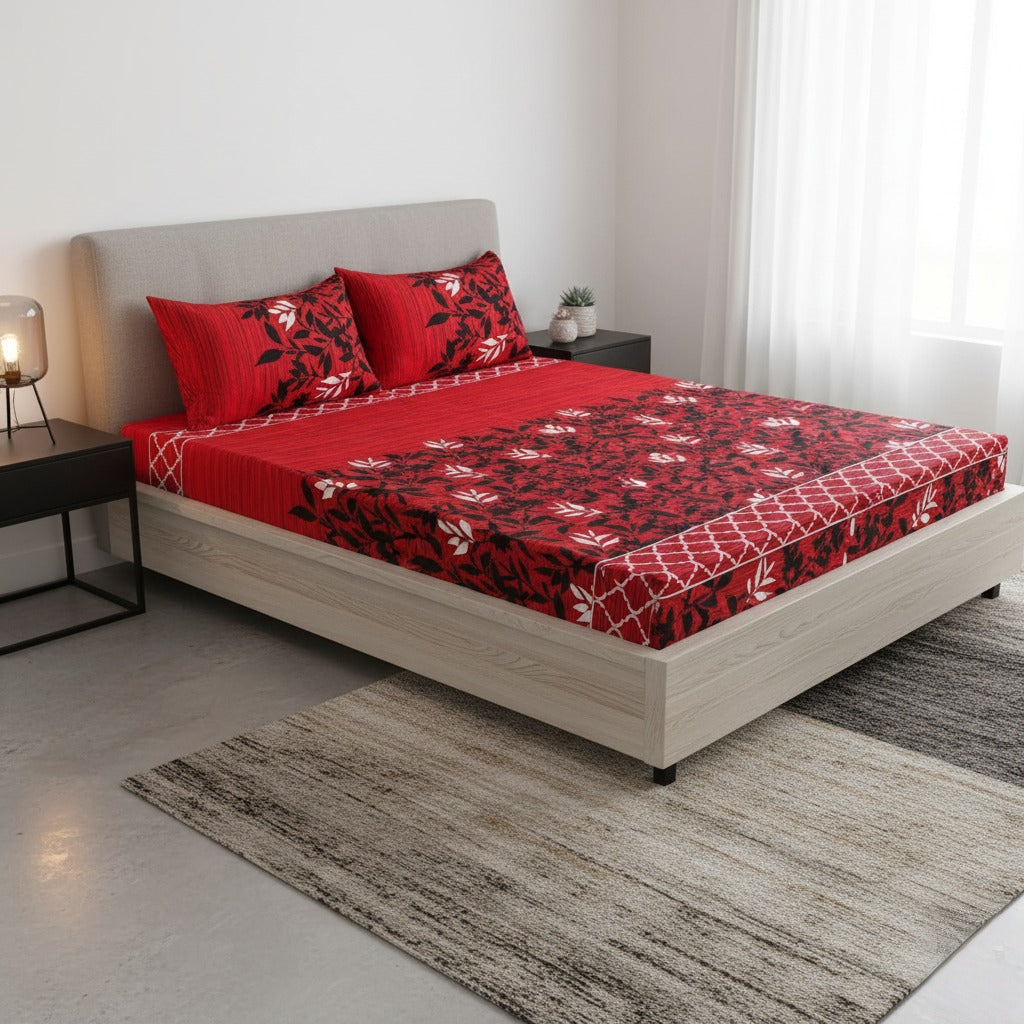FIREGLOW BEDSHEET SET - 3 PCS