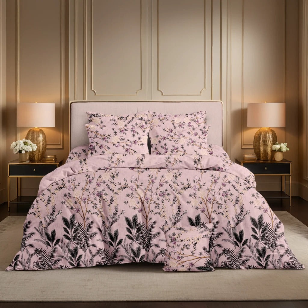 POENY COMFORTER SET- 7 PCS