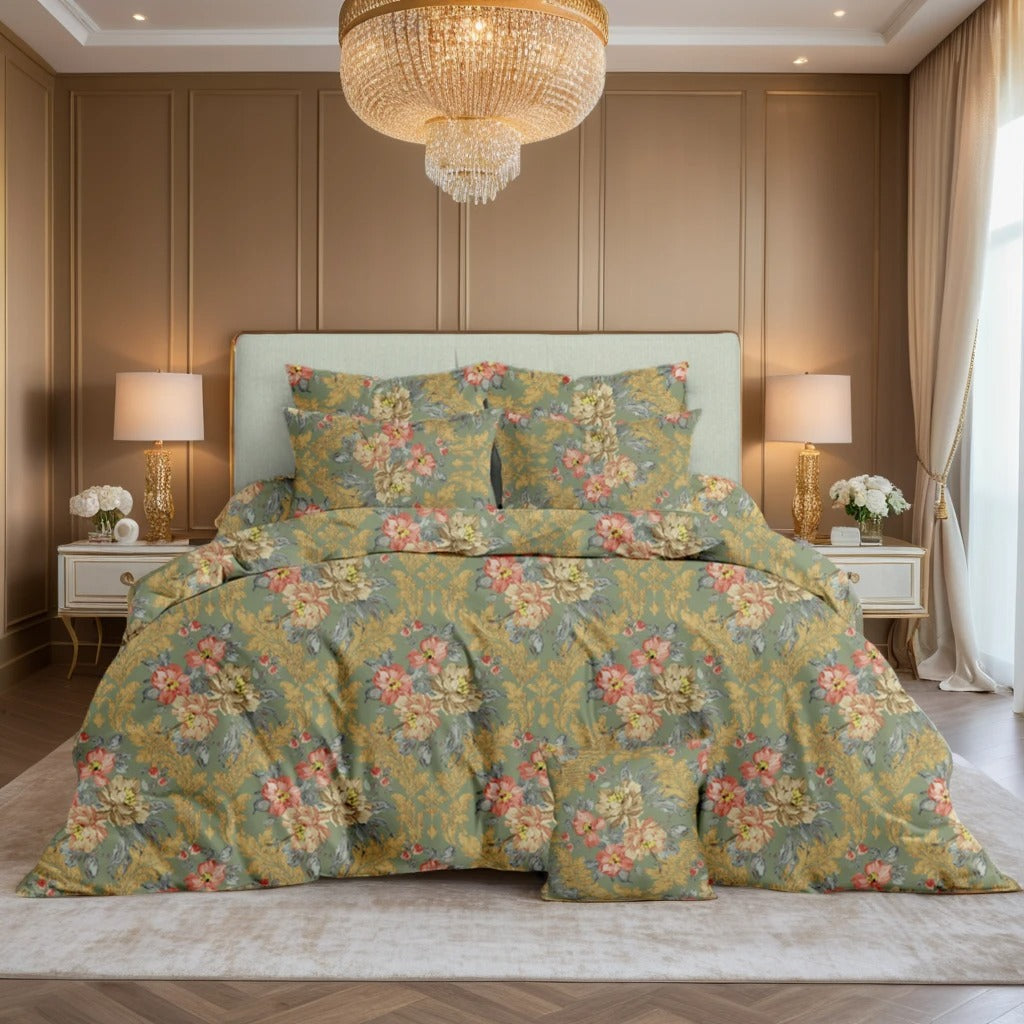 EMERALD COMFORTER SET- 7 PCS