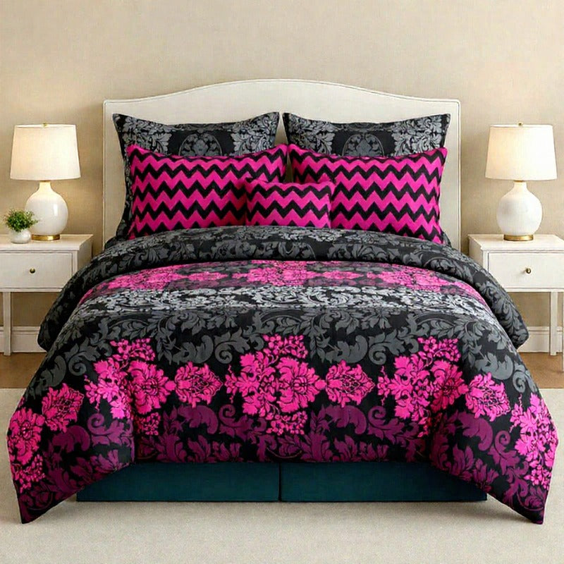 CRIMSONIA COMFORTER SET- 7 PCS