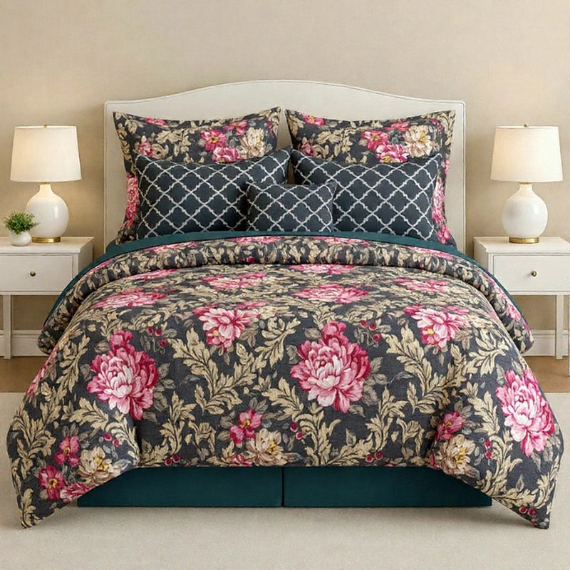 ASH COMFORTER SET- 7 PCS